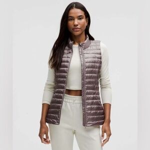 Lululemon Pack It Down Vest Shine Lunar Rock